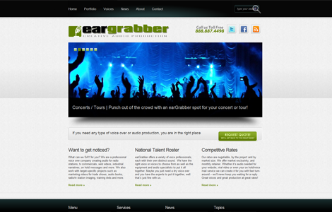 earGrabber relaunches with a new look and new functionality